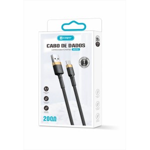 (SX-B116V8-2M) CABO PARA CARREGAMENTO E TRANSFERÊNCIA DE DADOS - 2 METROS