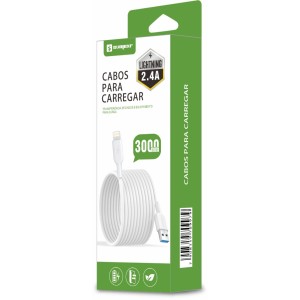 (SS-A1I6-3M) - Cabo Lightning - [Caixa com 300 peças]
